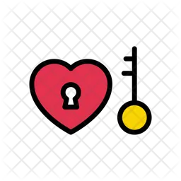 Love Lock Key  Icon