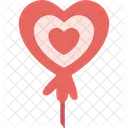 Love Lolipop Candy Happy Symbol Icon