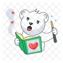 Love Magic Magic Book Love Book Icon