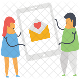 Love Mail Icon