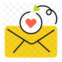 Love Mail Love Letter Sending Mail Icon