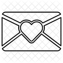 Email Heart Like Icon