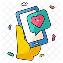 Love Heart Chart Icon