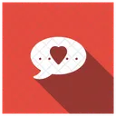Love Message Love Bubble Icon