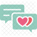 Heart Love Chat Love Message Icon