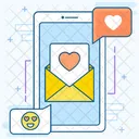 Love Message Love Chat Love Discussion Icon