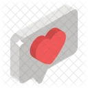 Love Message Love Chat Love Communication Icon