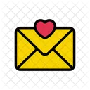 Love Message Heart Icon