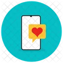 Love Message Romantic Chat Mobile Message Icon