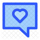 Love Message Chat Love Icon