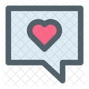 Love Message Chat Love Icon