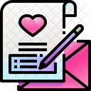Love Message Love Letter Message Icon