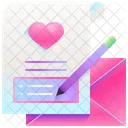 Love Message Love Letter Message Icon