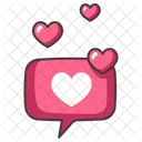 Message Love Heart Icon