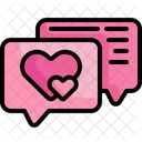 Love Message Messages Valentines Day Icon