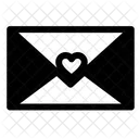 Love Message Heart Valentine Icon