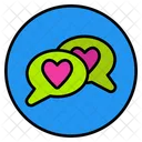 Love Message Chat Communication Icon