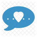Love Message Love Bubble Icon