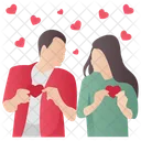 Love Message Lovers Message Lovers Icon