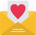 Love Message Email Envelope Icon