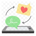 Love Message Communication Icon