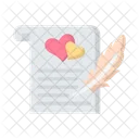 Love Message Love Heart Icon