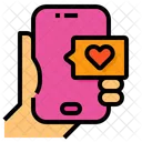 Love Message Smartphone Message アイコン