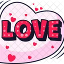 Love Heart Pink Icon