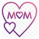 Love Mom Love Woman Icon
