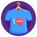 Tee Love Mom Shirt Love Mom Apparel Icon
