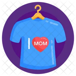 Love Mom Shirt  Icon