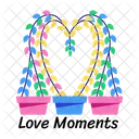 Love Moments Plants Houseplants Icon