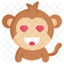 사랑 원숭이  아이콘
