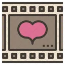 Love Movie Heart Icon
