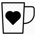 Love Mug Love Heart Icon