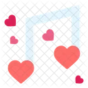 Love Music Heart Icon