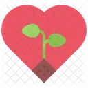Love Nature Love Ecology Heart Icon