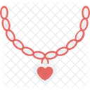 Love Neckless Happy Love Sign Icon