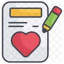 Love Note  Icon