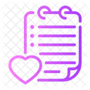 Love Note  Icon