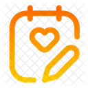 Notes Edit Favourite Icon