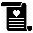 Love Letter Love Message Love Note Icon