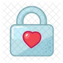 Love On Lock Valentine Love Icon