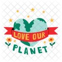 Love our planet  アイコン