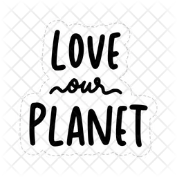 Love our planet  Icon