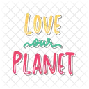 Love our planet  Icon