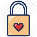 Love padlock  Icon