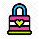 Love padlock  Icon