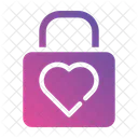 Padclock Love Password Icon