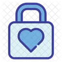 Padclock Love Password Icon
